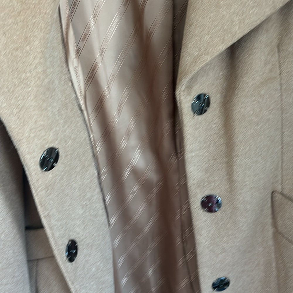 Karl Lagerfeld Paris Coat Camel in Size L - Picture 4 of 6